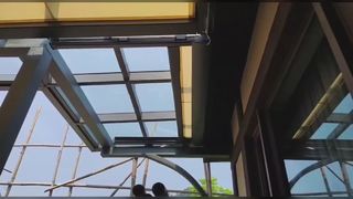 Geri çekilebilir Sunroom Çatı Tentesi