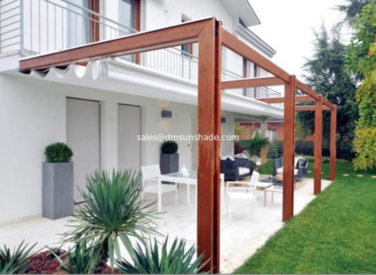 Waterproof Retractable Pergola Awning