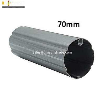 Çatlak Parçaları Galvanizli Rulo borusu Rulo Tüp 70mm 78mm 100mm Çatlak Tüp