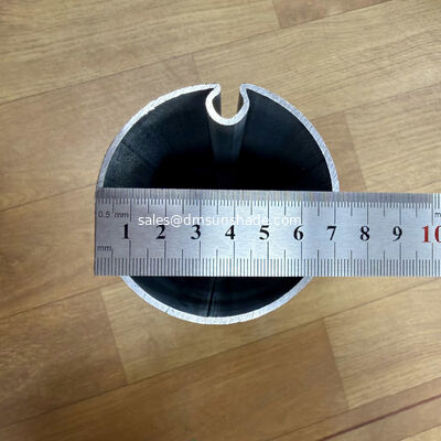 70mm OD × 2.0mm Steel Pipe, 8 Meters Integral for Outdoor Awnings
