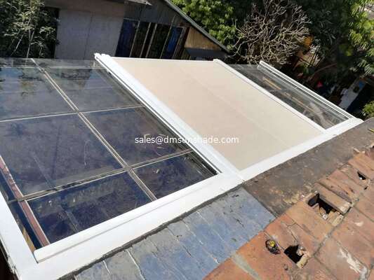 Retractable Sunroom Canopy, Retractable Roof Shade Awning for Glass Sunroom, Custom Outdoor Sun‑Shade Canopy for Patio Conservatory, UV‑Protection & Heat Insulation
